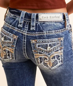 Jeans|Bottoms | Rock Revival Low Rise Boot Stretch Jean Celinda B270