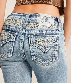 Jeans|Bottoms | Miss Me Low Rise Boot Stretch Jean M1015