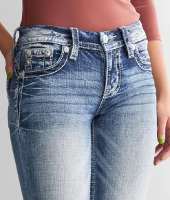 Miss Me Low Rise Boot Stretch Jean M383 Discount