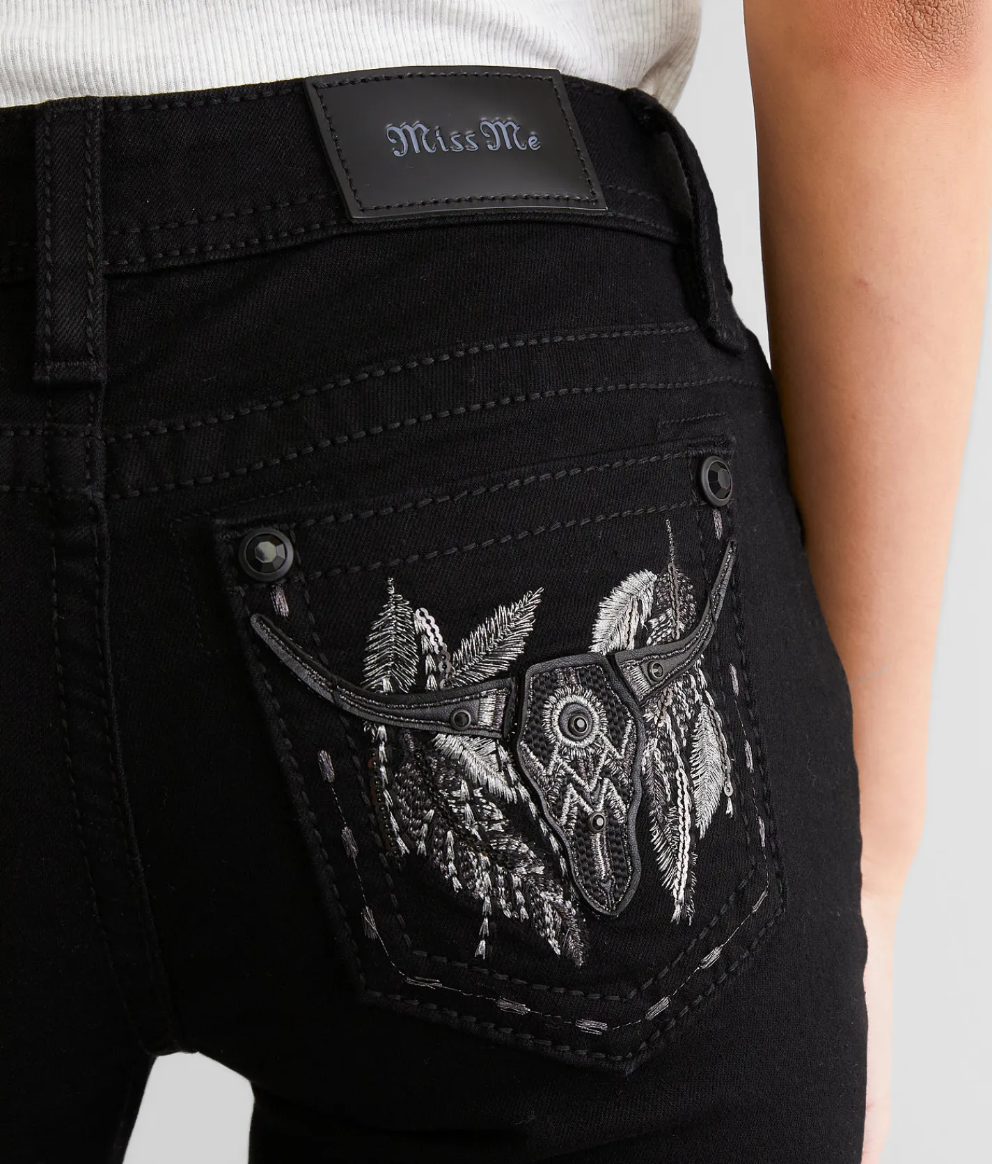 Jeans|Bottoms | Miss Me Low Rise Boot Stretch Jean B01