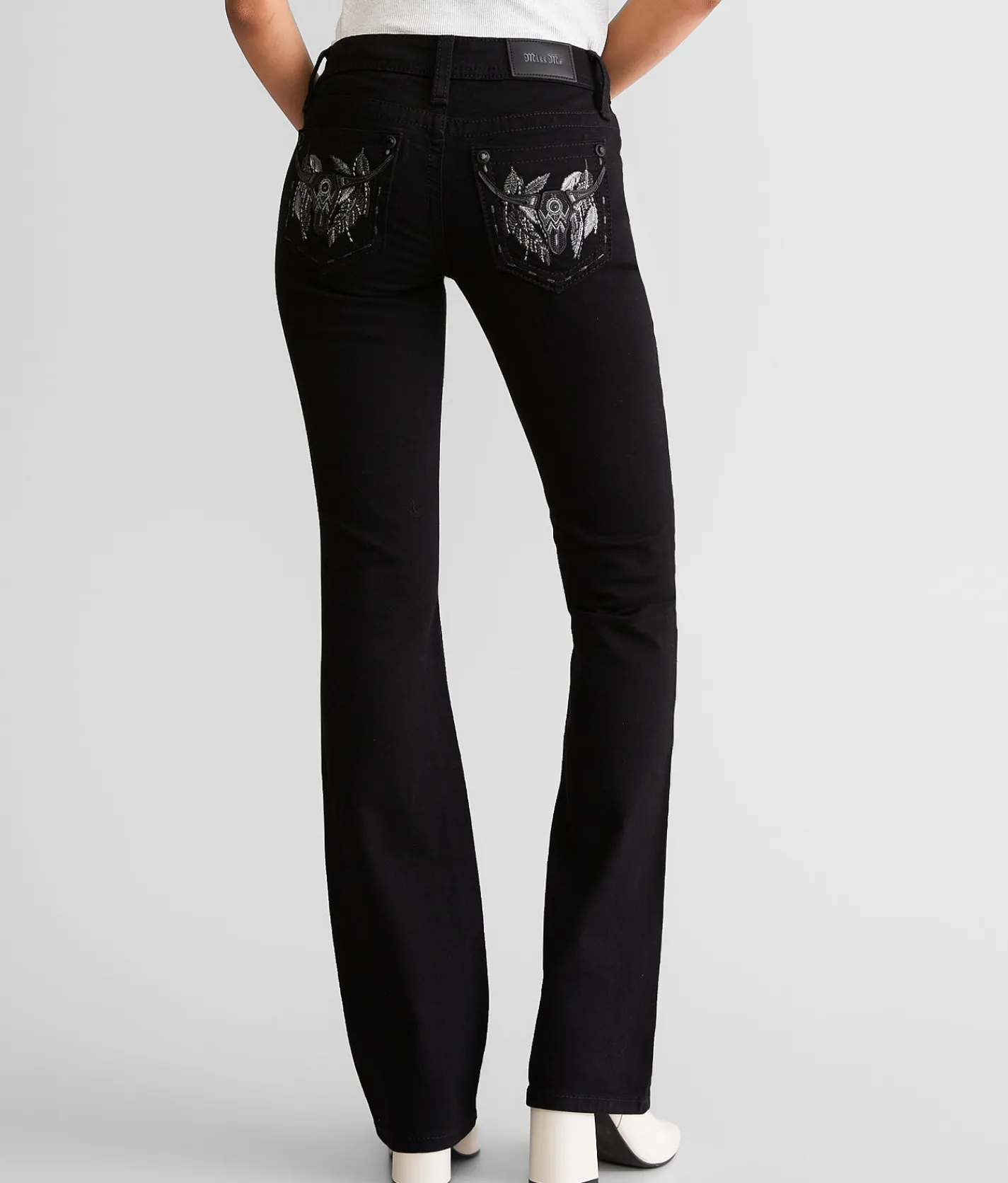 Jeans|Bottoms | Miss Me Low Rise Boot Stretch Jean B01