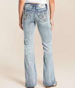 Jeans|Bottoms | Miss Me Low Rise Flare Stretch Jean M1079