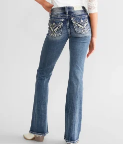 Jeans|Bottoms | Miss Me Low Rise Flare Stretch Jean M772