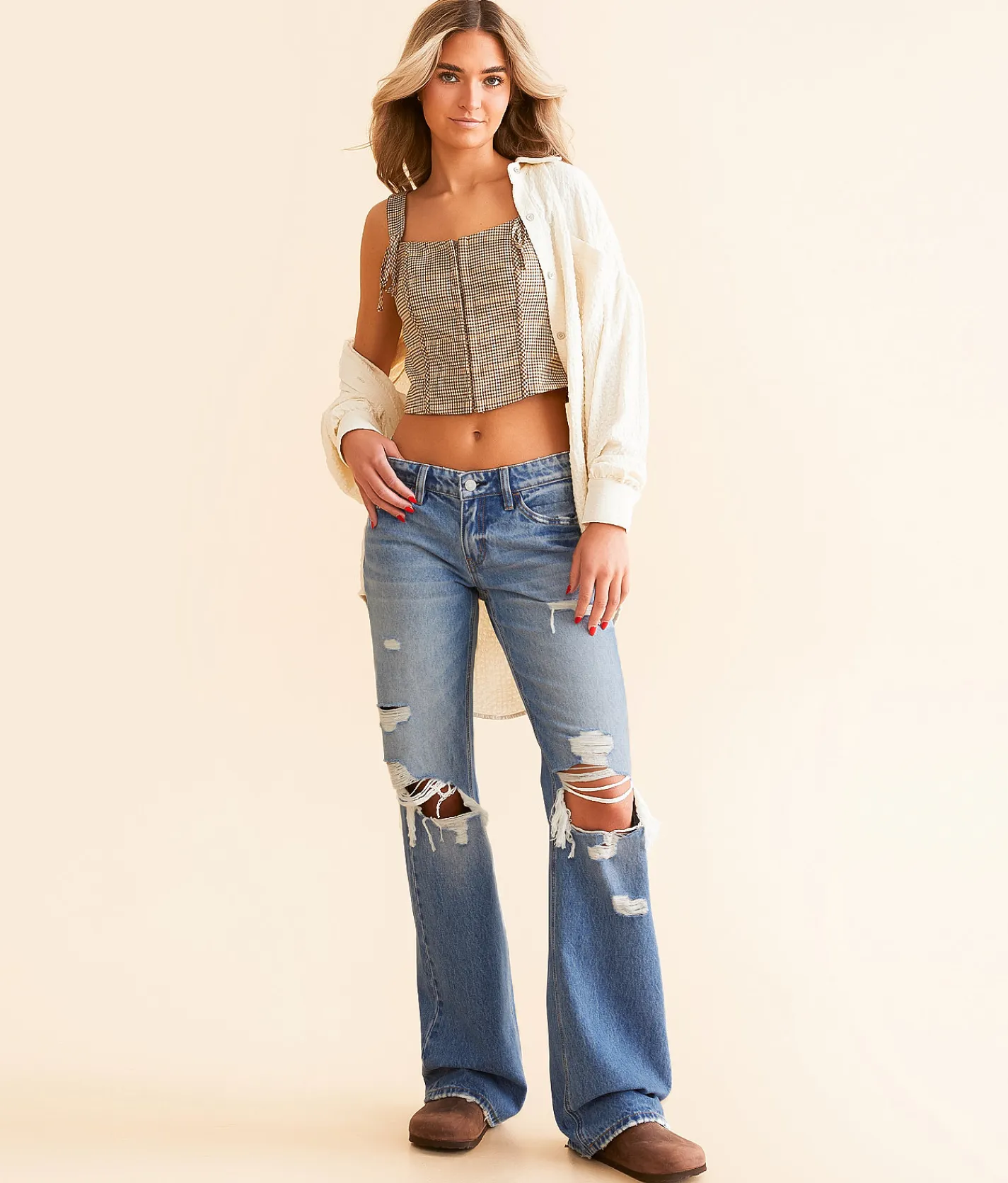 Flying Monkey Low Rise Loose Jean Point Up New