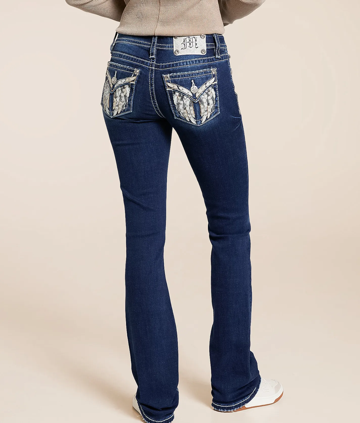 Jeans | Miss Me Low Rise Tailored Boot Stretch Jean D1153