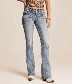 Jeans|Bottoms | Miss Me Low Rise Tailored Boot Stretch Jean M1015