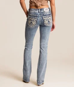 Jeans|Bottoms | Miss Me Low Rise Tailored Boot Stretch Jean M1015