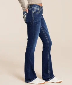 Miss Me Low Rise Tailored Boot Stretch Jean D1153 Sale