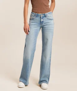 Flying Monkey Low Rise Wide Leg Stretch Jean Cleverness Online