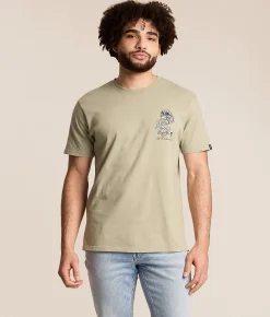 Tops|Graphic T-Shirts | Sullen Loyal T-Shirt Seagrass Green
