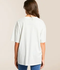 Tops | Gameday SOCIAL® LSU Tigers Oversized T-Shirt White