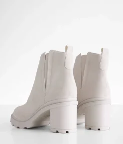 Mia Luanna Lug Ankle Boot Ice Discount