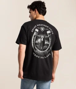 Ariat Lucky Longhorn T-Shirt Black