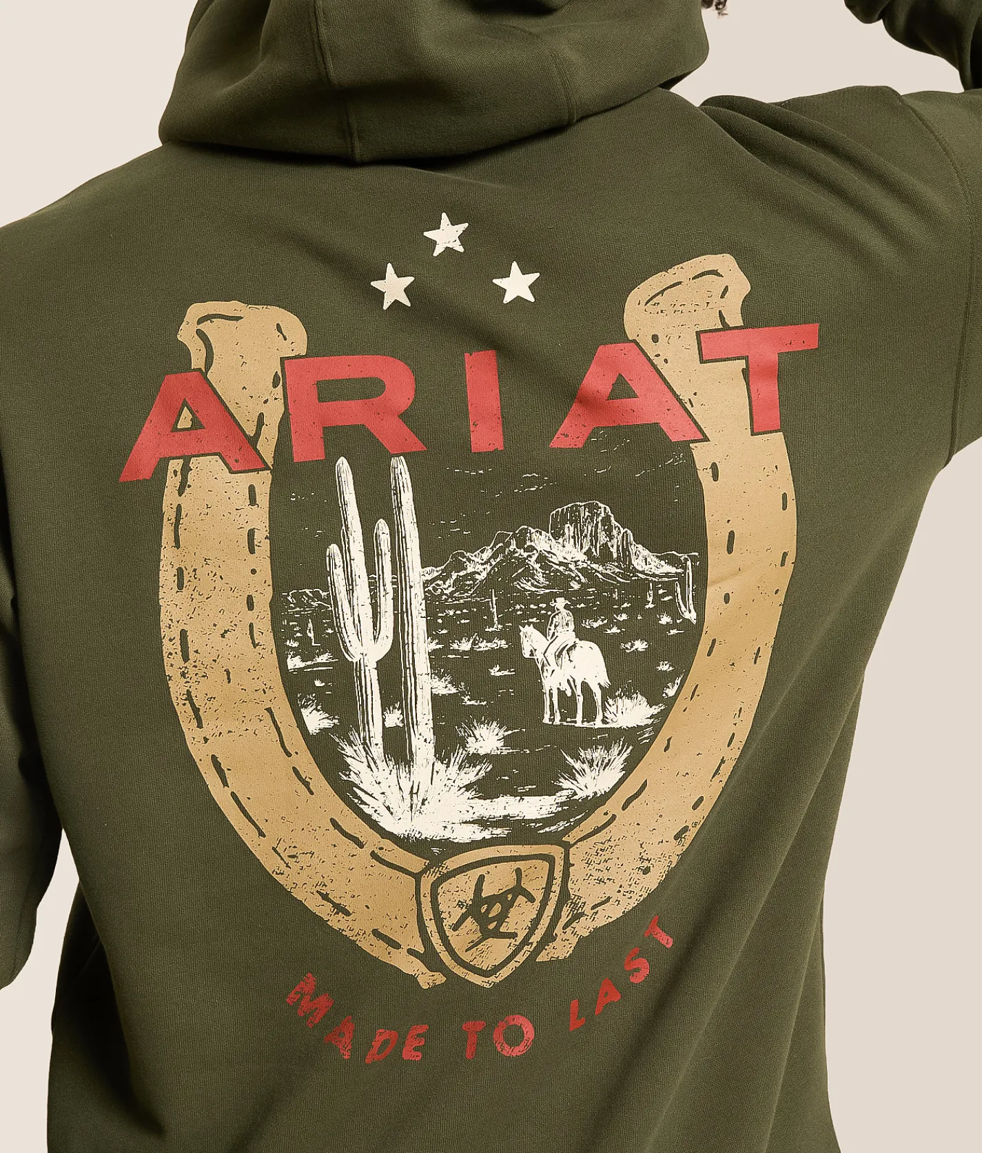 Ariat Lucky Scene Hooded Sweatshirt Forest Night