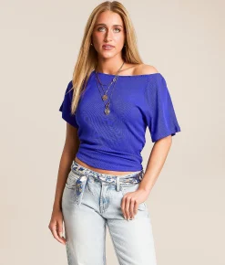 Free People Lucy Off The Shoulder Top Black Online