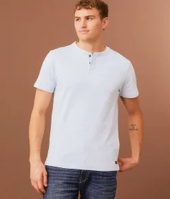 Tops | Outpost Makers Lugh Henley Light Brown