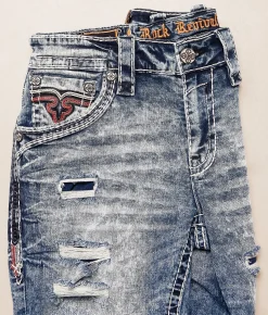 Rock Revival Lukas Slim Straight Stretch Jean Lukas SJ200 Outlet