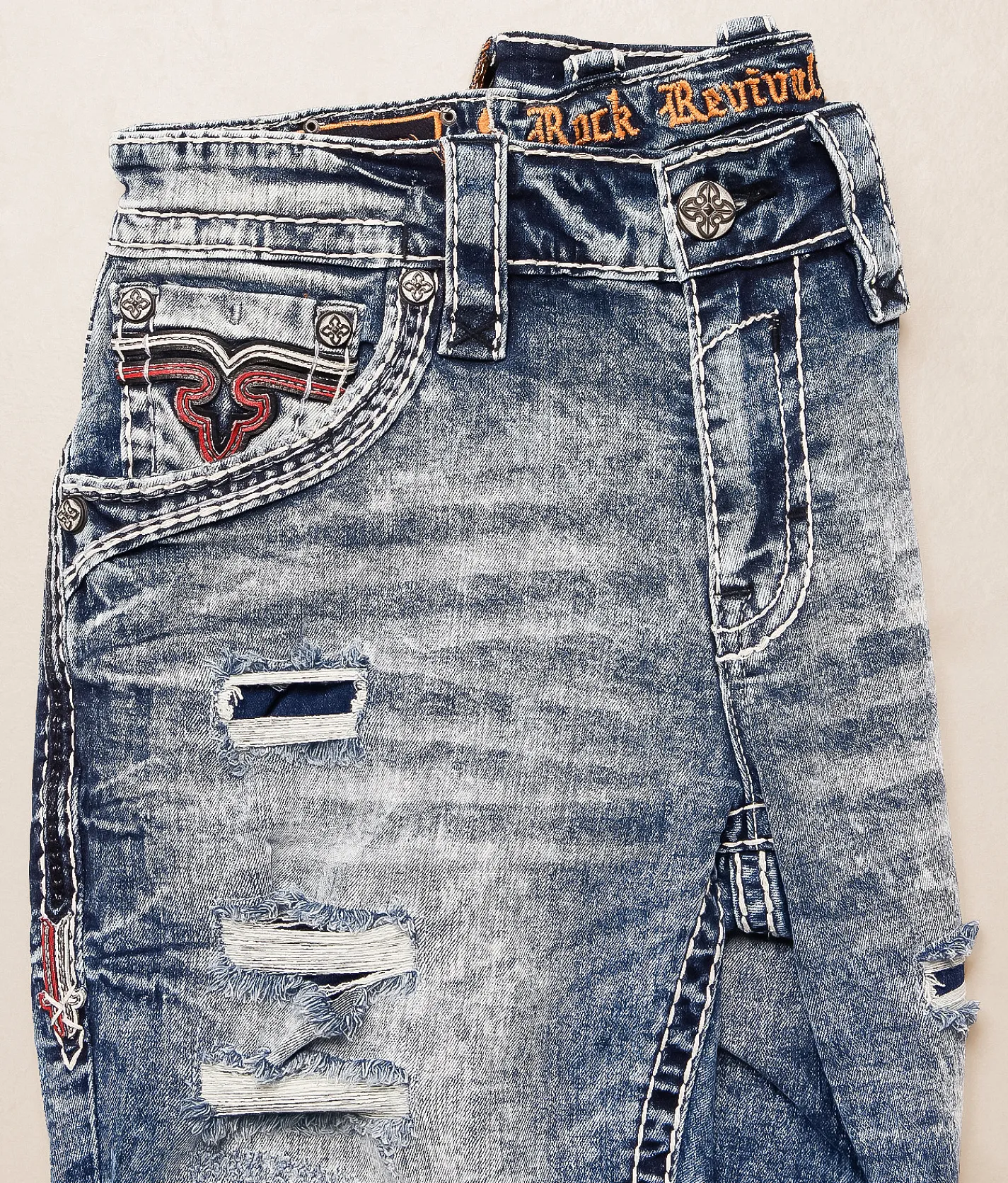 Rock Revival Lukas Slim Straight Stretch Jean Lukas SJ200 Outlet