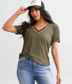 Tops | White Crow Luna Washed Top Malachite Green