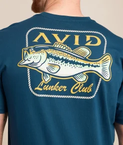 Tops|Graphic T-Shirts | AVID Lunker Club T-Shirt Abyss