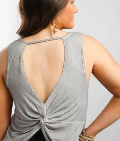 White Crow Lupita Washed Tank Top Navy Best