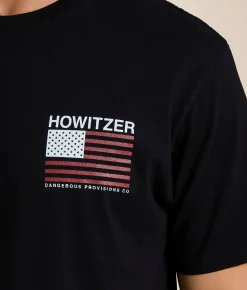 Tops|Graphic T-Shirts | Howitzer Lurking T-Shirt Black
