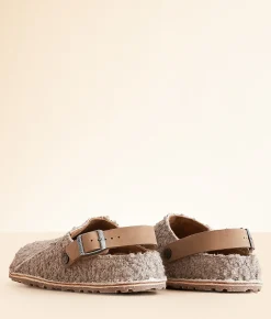 Shoes|Activewear | Birkenstock® Lutry Boucle Clog Eggshell