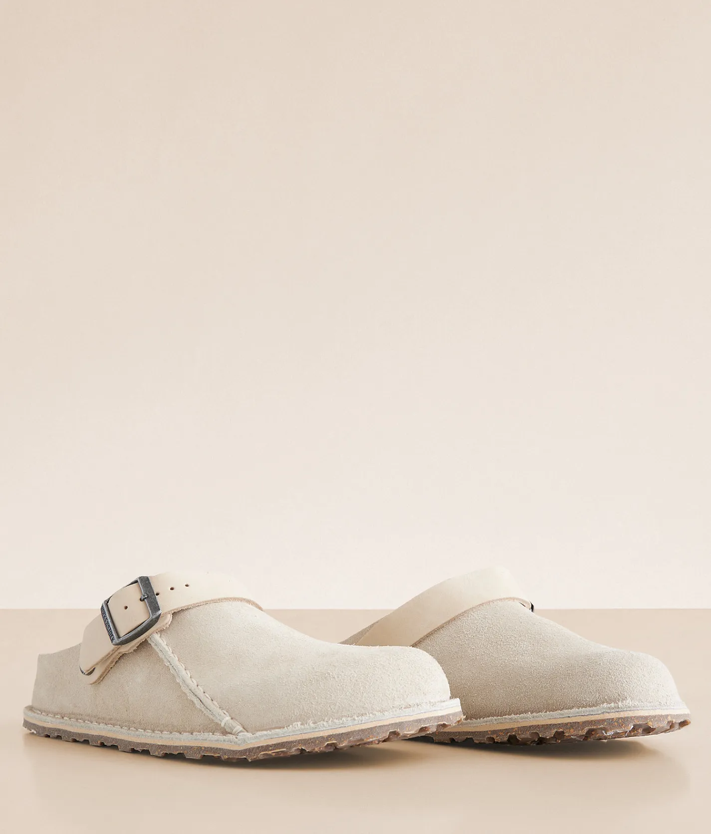 Birkenstock® Lutry 365 Suede Clog Eggshell Best