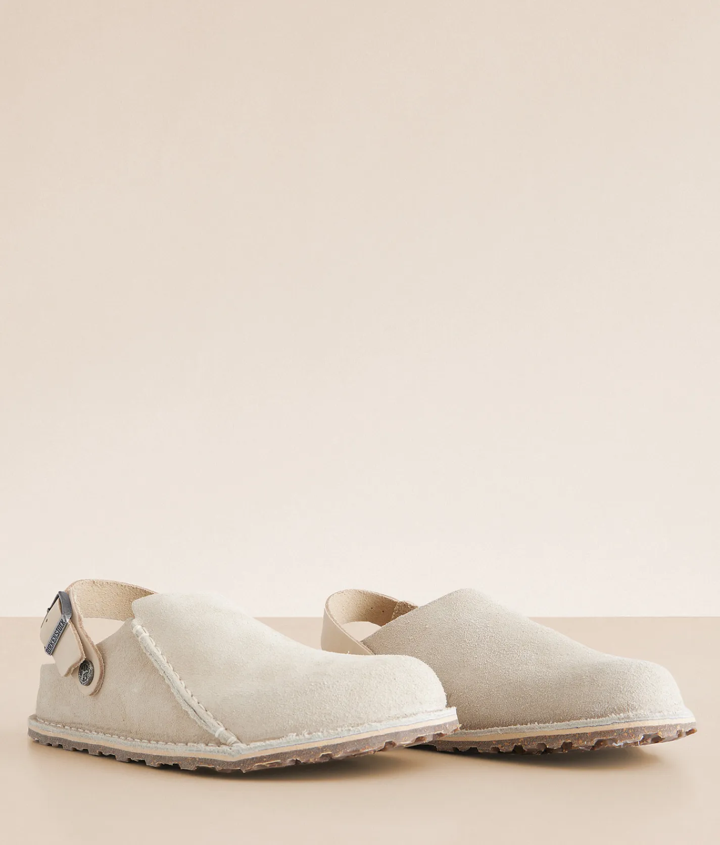 Birkenstock® Lutry 365 Suede Clog Eggshell Best