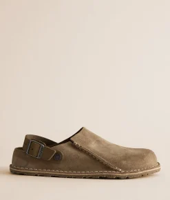 Shoes | Birkenstock® Lutry 365 Suede Clog Gray Taupe