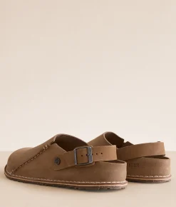 Activewear|Shoes | Birkenstock® Lutry 365 Suede Clog Grey Taupe