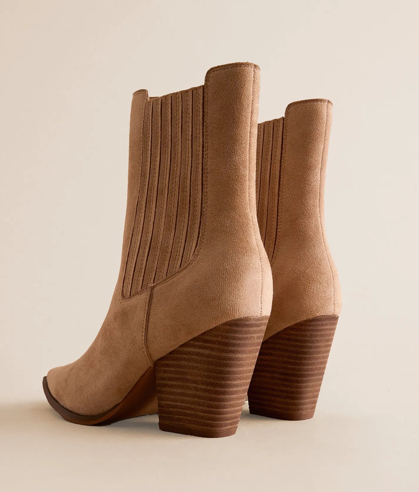 Oasis Society Lydia Western Ankle Boot Almond Outlet