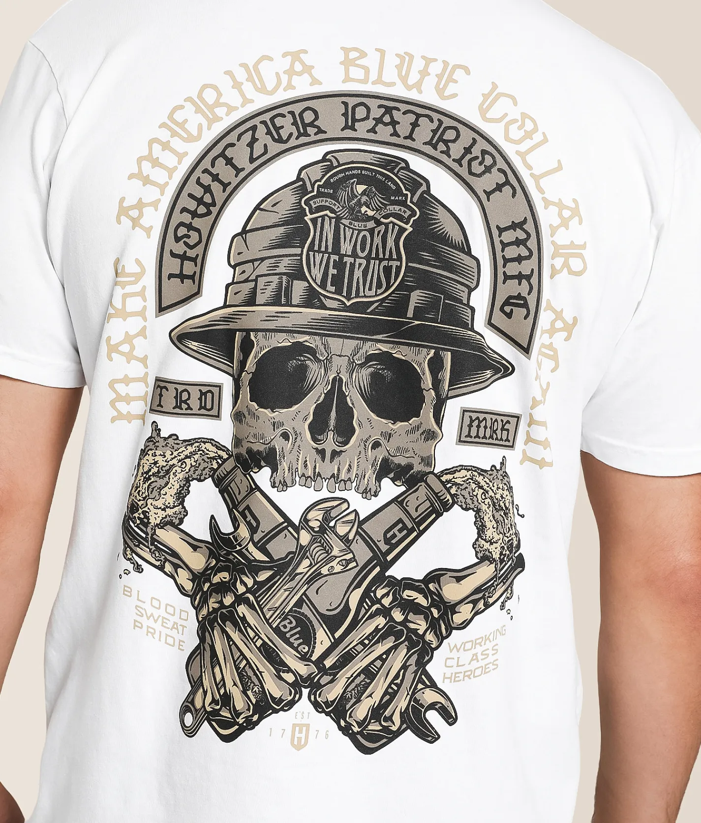 Howitzer Mabca T-Shirt White Outlet