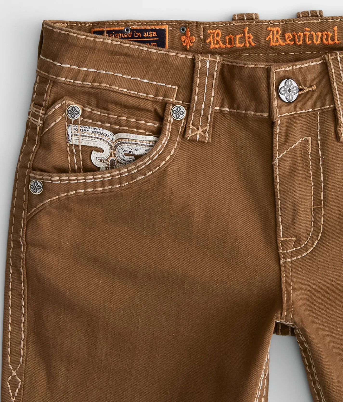 Bottoms | Rock Revival Mack Slim Boot Stretch Pant Mack SB202