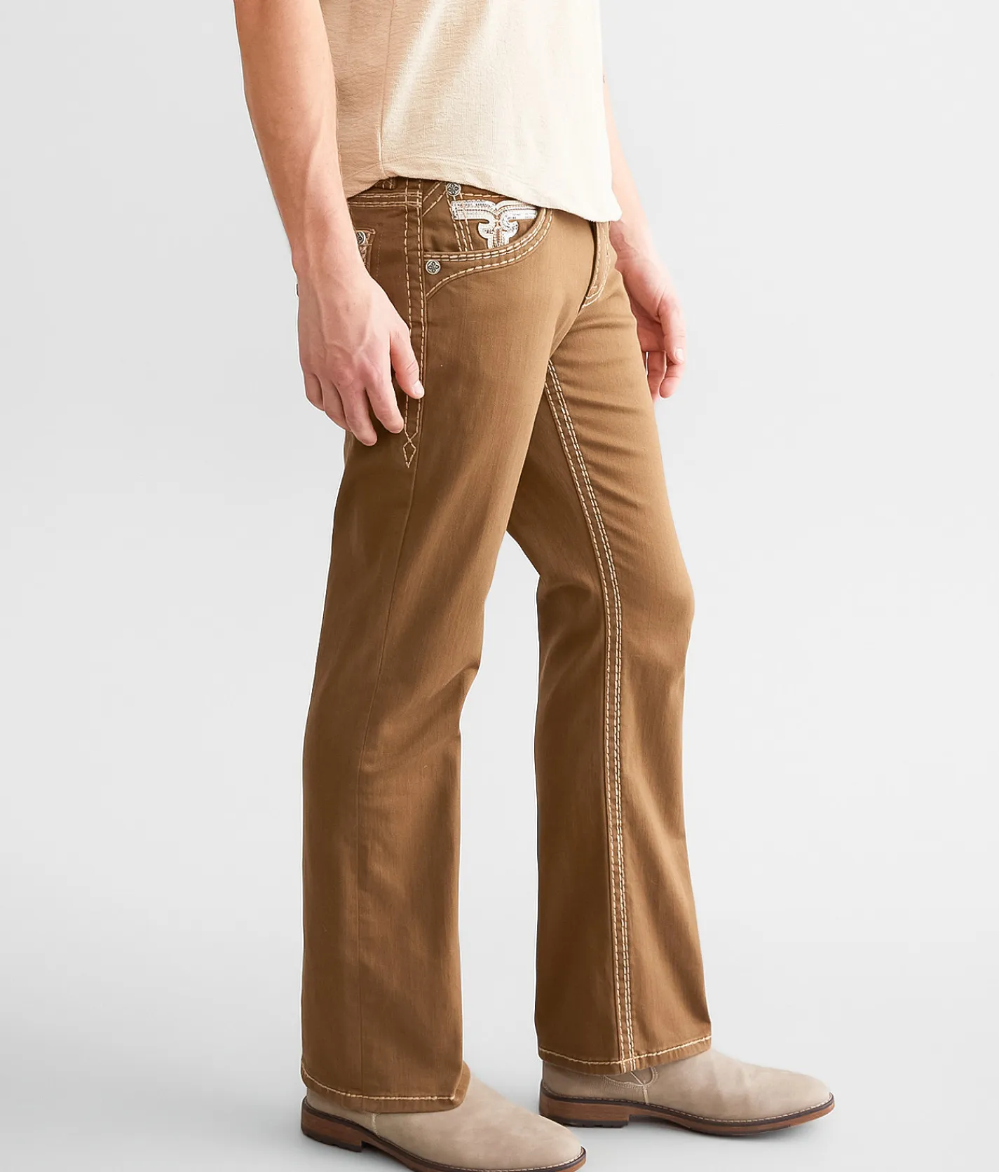 Bottoms | Rock Revival Mack Slim Boot Stretch Pant Mack SB202