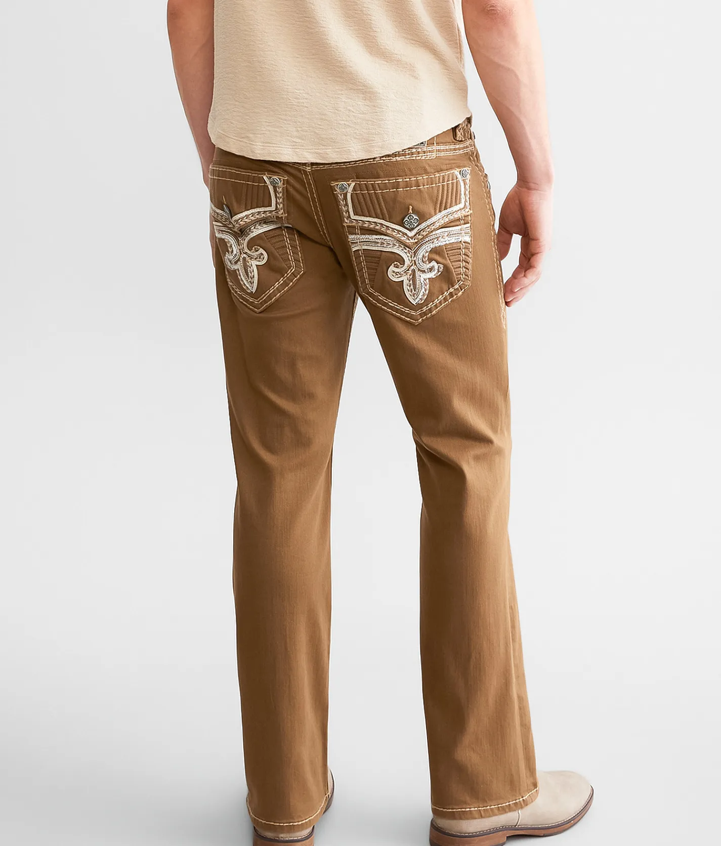 Bottoms | Rock Revival Mack Slim Boot Stretch Pant Mack SB202