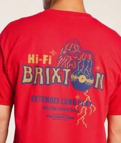 Brixton Maddox T-Shirt Fuji Red