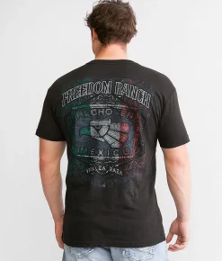Graphic T-Shirts | Freedom Ranch Made In Mexico T-Shirt Vintage Black