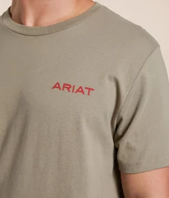 Ariat Made Tough Bronc T-Shirt Fallen Rock