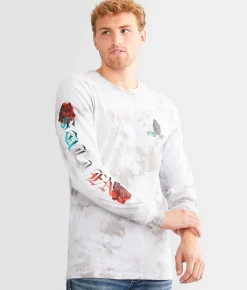 Graphic T-Shirts | Sullen Madre Virgen T-Shirt White Lt Grey Crystal Was