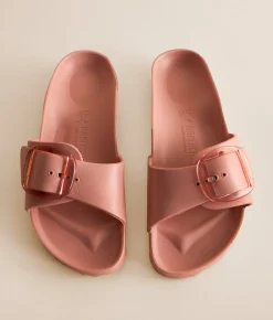 Birkenstock® Madrid Big Buckle Sandal Pink Clay New
