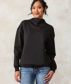 Buckle Black Mae Cowl Pullover Black Outlet