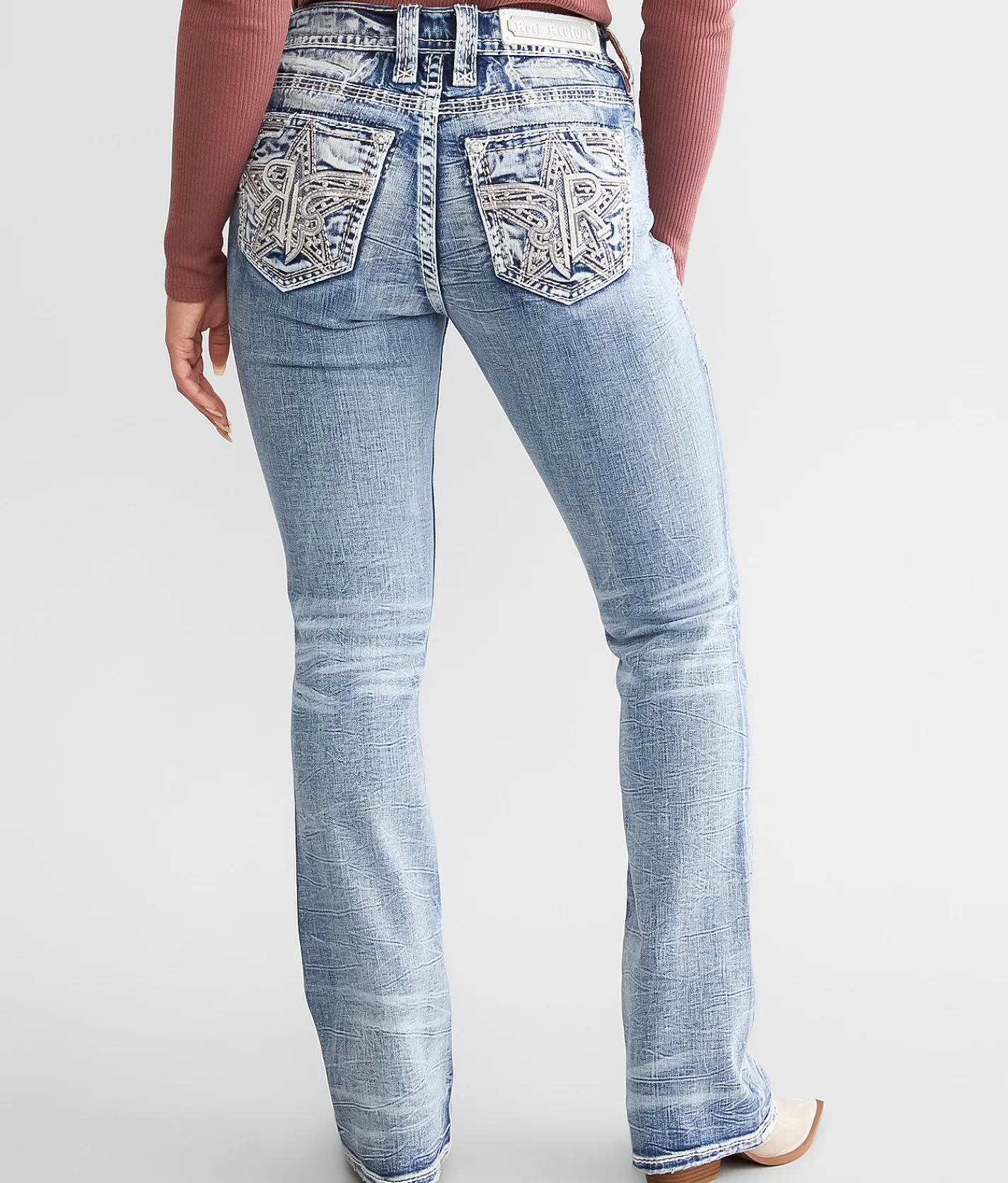 Jeans|Bottoms | Rock Revival Magan Easy Boot Stretch Jean Magan E200