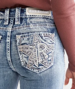 Jeans|Bottoms | Rock Revival Magan Easy Boot Stretch Jean Magan E200