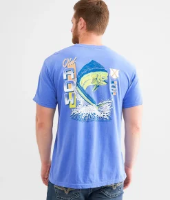 Graphic T-Shirts | Old Row Mahi Classic T-Shirt Flo Blue