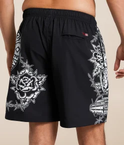 Sullen Main Stretch Swim Trunks Black Hot