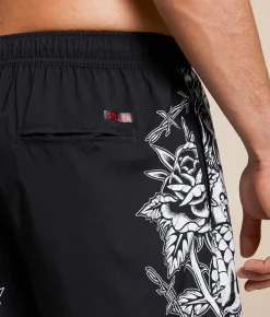 Sullen Main Stretch Swim Trunks Black Hot