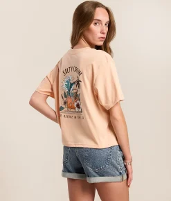 Tops | Salty Crew Mai Tai Tails T-Shirt Apricot