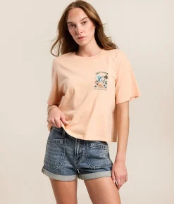 Tops | Salty Crew Mai Tai Tails T-Shirt Apricot