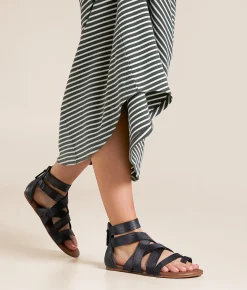 Roan by Bed Stu Majesty Leather Sandal Black HDTML